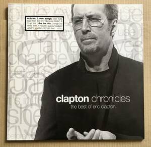2LP★ Eric Clapton / Clapton Chronicles ★ 希少1999年EUオリジナル盤 2枚組 ハイプステッカー インナースリーヴ付き 9362-47564-1