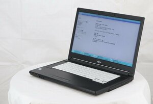 FUJITSU FMVA18005 LIFEBOOK A577/P　Core i3 7100U 2.40GHz 4GB ■現状品