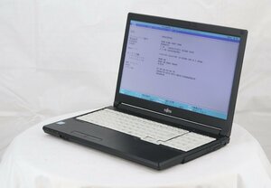 FUJITSU FMVA1201XP LIFEBOOK A576/NX　Core i3 6100U 2.30GHz 4GB 500GB■現状品