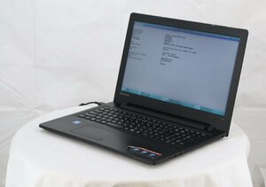 lenovo 80M300GYJP ideapad 300-15IBR　Celeron N3060 1.60GHz 4GB 500GB■現状品