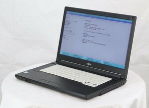 FUJITSU FMVA18005 LIFEBOOK A577/P　Core i3 7100U 2.40GHz 4GB ■現状品