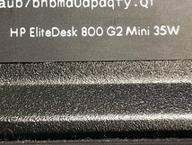 hp EliteDesk 800 G2 Mini 35W -　Core i3 6100T 3.20GHz■現状品_画像5