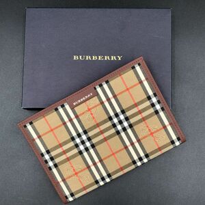 BURBERRY　バーバリー　ブックカバー 【J310-090#YP60】