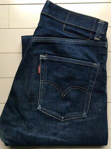 【極上】真紺 BIGE 505 32×29表記 デッドストック2.3WASH 刻印8 デカポケ リーバイス LEVIS オリジナル ビッグE 501XX 506XX 507XX 501 66