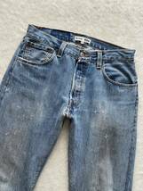 RE/DONE Levi's size28 USA製リメイクジーンズ ブルーデニム リダン リーバイス_画像2