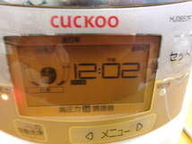 (D-850)CUCKOO 炊飯器 CRP-HJ0657F 動作品_画像3