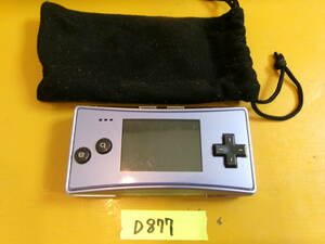 (D-877)NINTENDO GAMEBOY MICRO OXY-001 動作未確認 現状渡し ※おまけソフト付き