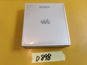 (D-898)SONY portable MD player MZ-E620 operation not yet verification present condition goods 