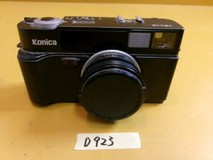 (D-923)KONICA コンパクトカメラ HEXAR 動作未確認 現状品