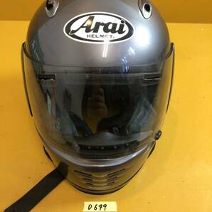 （D-649）ARAI フルフェイスヘルメット RAPIDE L サイズ不明 現状品の画像1