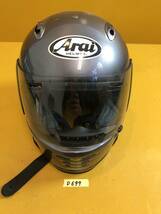 （D-649）ARAI フルフェイスヘルメット RAPIDE L サイズ不明　現状品_画像1