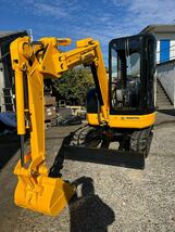 コマツ★KOMATSU★PC28UU-3★重機★3トンクラス★倍速★マルチ4WAY★シート新品★ヒーター付き★キャビン付★★ミニ油圧ショーベル★_画像3