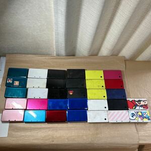 動作未確認 ★ ジャンク品 32点 まとめ売り 3DS 17点 DSi 12点 new 3DS 3点 本体 ゲーム機 任天堂 Nintendo ニンテンドー マリオ 11191y