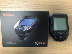 Godox XProII-S TTL ワイヤレス フラッシュトリガー 高速同期 1/8000s Xシステム 2.4G送信器 超大LCDスクリーン Sony ソニー カメラに対応