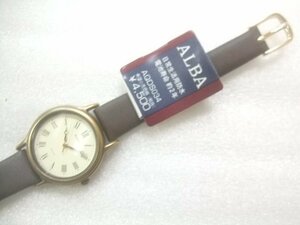  new goods Seiko Alba Rome figure dial quarts wristwatch regular price 4500 jpy Z142