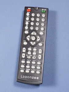 Lzaon zoe　DVDプレーヤー用リモコン （型番不明）