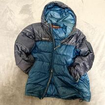 marmot マーモット Banfu Down Parka/ダウンジャケット/MJD-F1014/L/ナイロン/ブルー 830Fill ジャンバー Marmot DESCENTE Jacket _画像8