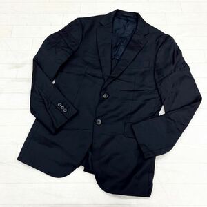 1295* TAKEO KIKUCHI Sculpture Takeo Kikuchi tops tailored jacket одиночный Loro Piana ткань черный мужской 