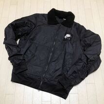 和174★ NIKE AIR SEASONAL JACKET ナイキ エア シーズナルジャケット ブルゾン M メンズ ブラック_画像1