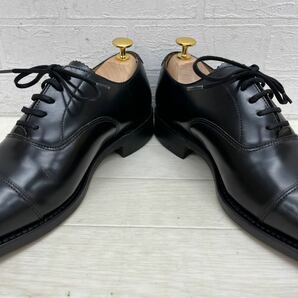 1319◎ イングランド製 Loake BUSINESS ENGLAND ローク 靴 ビジネス シューズ ストレート チップ 5ホール カジュアル ブラック メンズ6の画像2