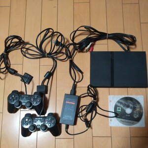 プレイステーション2 PlayStation2 SCPH-70000 真三國無双4 コントローラー ソフト付 ゲーム機 GAME 本体 動作確認済 ソニー sony