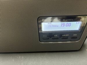 ラジオ　パナソニック　RF-U100TV FM AM 