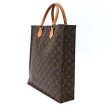 1円 ◆定価17万 LOUIS VUITTON ルイヴィトン ハンドバッグ サックプラ M51140 モノグラム ブラウン◆K.Csuo.hP-10_画像2