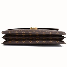 1円 ◆LOUIS VUITTON ルイヴィトン ビジネスバッグ セルヴィエットコンセイエ M53331 モノグラム ブラウン◆E.Cslm.rS-01_画像4