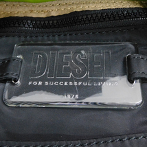 1円 ■ ディーゼル 2WAYバッグ ブラック系 ナイロン カジュアル メンズ お洒落 DIESEL ■E.Aio.An-17_画像8