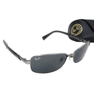 1円 ■ 極美品 レイバン サングラス RB3417 シルバー×グレー系 金属×プラスチック 度付き Ray・Ban ■E.Bee.hP-9