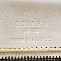 1円 ◎美品 GOYARD ゴヤール ビジネスバッグ ブリーフケース アンバサードPM PVC レザー ホワイト◎E.Ceos.tI-22_画像8