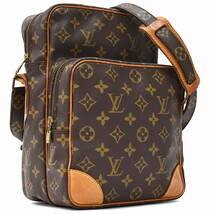 1円 ◆美品 LOUIS VUITTON ルイヴィトン ショルダーバッグ アマゾンGM M45234 モノグラム ブラウン◆E.Cme.tI-18_画像1