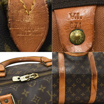 1円 ◆定価17万 良品 LOUIS VUITTON ルイヴィトン トラベル ボストン キーポル50 M41426 モノグラム ブラウン◆E.Csom.tI-13_画像9