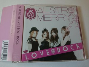 ALSTRO MERRY「LOVE ROCK」CD+DVD 女性Vo ガールズ・バンド 嬢メタル ジャパメタ