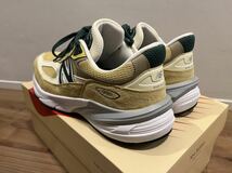 極美品 New Balance 990V6 Green/Yellow M990TE6 ニューバランス US10.0 28.0 テディ　サンティス_画像4