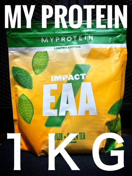  マイプロテイン Impact EAA 1kg ゆずグリーンティ 