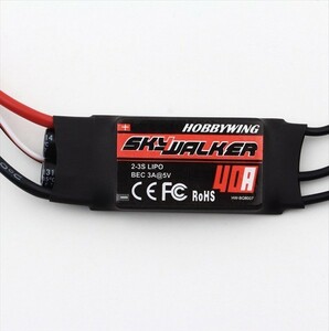 【新品】 HOBBYWING SKYWALKER 40A ブラシレスモーター スピードコントローラー ESC