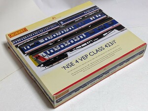 英OOゲージ HORNBY R2947 珍品？ CLASS423.1 第三軌条式近郊型電車4両セット NST塗装 新同品