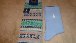  Ralph Lauren leg warmers . socks 22~24cm