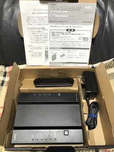 [使用7日/送料込] NEC Aterm WG2600HP4◆美品◆最新ファームウェア適用済み◆メッシュ中継対応◆1733Mbps Wi-Fi