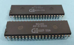 AY-3-8910　8229CDA/8225SDA　計２個　PSG (Programmable Sound Generator)