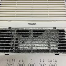 か4 山善　大風量 セラミックヒーター 壁掛タイプ 温度センサー　1200/600W 2段階切替　風量2段階調節　ホワイト DFX-RK121(W)_画像8