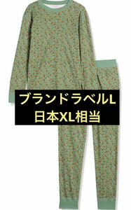 ふ20 Amazon Essentials パジャマ セット ニット メンズ　リス　セットアップ　日本XL相当