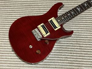 美品 PRS Paul Reed Smith SE Custom 24 Red Maple FlatTop 山本彩さん使用モデル