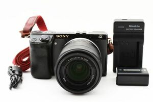 ◆難あり◆ ソニー SONY NEX-7 + 18-55mm ブラック レンズキット デジタルカメラ ミラーレス一眼 現状 #3852