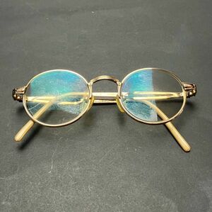 Jean Paul Gaultier ジャンポール・ゴルチエ 眼鏡 ゴールド フレーム メガネ めがね ジャンク DN2401121