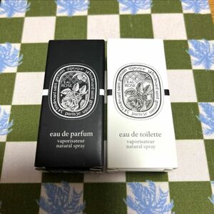 2本 diptyque オーローズ 香水 サンプル Paris ディプティック オードパルファン オードトワレ