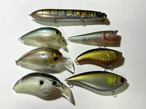 【良品】DEPS イヴォーク1.2・エバーグリーン シャワーブローズ・ペイフォワード ワンエイトSR・ダイワ TDバイブレーションS・TDポッパー他