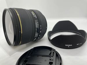 【NY022】 美品 SIGMA / シグマ/ EX ZOOM 17-35mm D f2.8-4 DG HSM / for Nikon / ニコン用マウント / レンズフード / 防湿庫保管