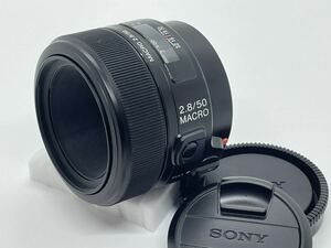 【NI009】 美品 SONY / ソニー / MACRO 50mm F2.8 / SAL50M28 / 防湿庫保管